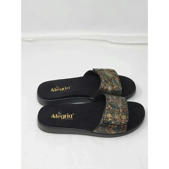 Alegria Copacetic Copper Lilie Slide Sandals Women's Size 39 US 9 - Picture 3 of 7